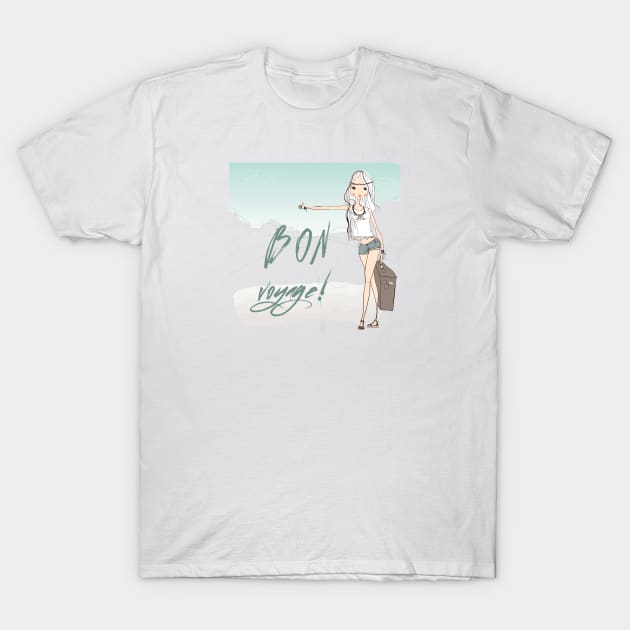 Bon Voyage! T-Shirt by EveFarb